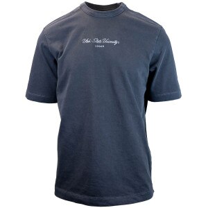 Utah State University Logan Script Unisex T-Shirt gray
